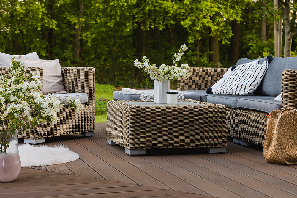 Luxora by R3 provide decking for garden room installations in Hampshire and West Sussex