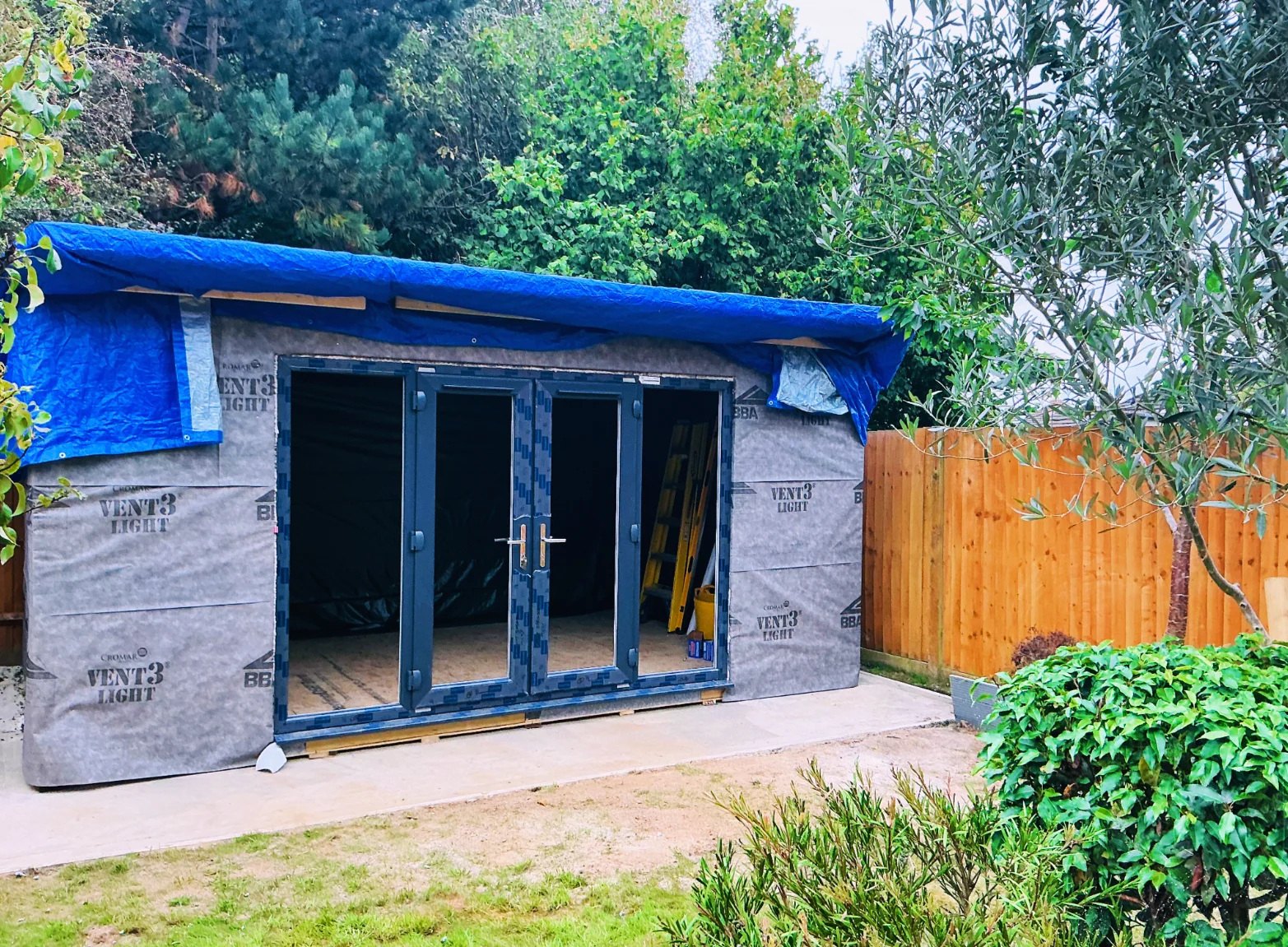 Portchester Garden Office Installation by Luxora 4