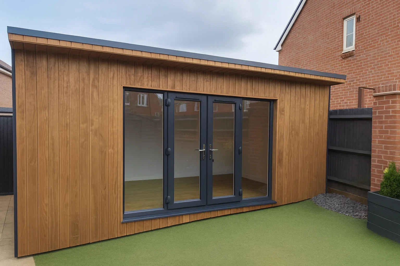 Worthing Garden Room Installation by Luxora – Garden Gym 6